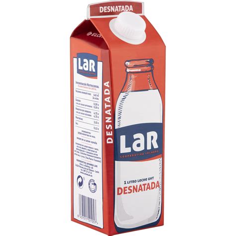 Comprar Leche Desnatada Uht Brik L Lar Supermercado Supermercado