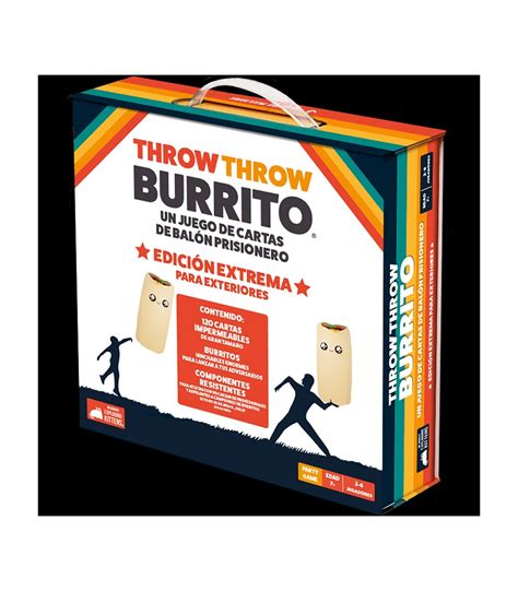 Juego De Mesa Throw Throw Burrito Edicion Extrema Para Exteriores