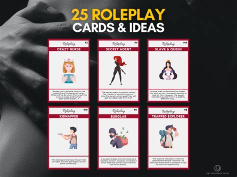 Sex Roleplay Cards Naughty Sexy Roleplay Scenarios For You Try This Printable Game And