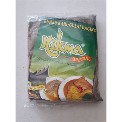 Jual Bumbu Kari Atau Gulai Daging Nikma 1000 Gram Shopee Indonesia