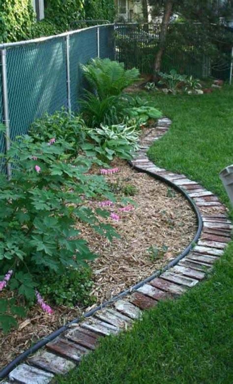 Definitely Utilizing This Inexpensive Way To Frame My Backyard Brick