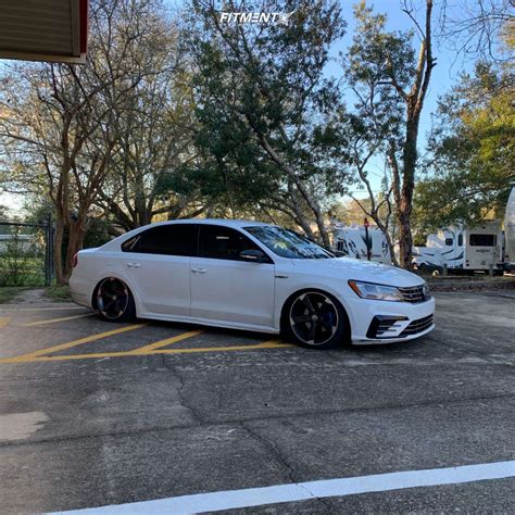 2018 Volkswagen Passat R Line With 19x8 5 4play Au29 And Toyo Tires 225x35 On Coilovers