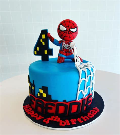 3d Spiderman Cake Runaway Cupcakes