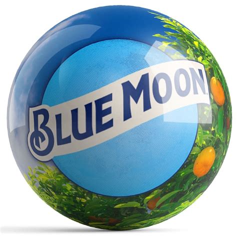 Blue Moon Orange Trees Ball Bowlero League Molson Coors