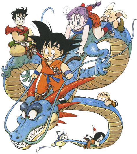 Download Goku Shenron Krillin Bulma Upa Yamcha And Puar