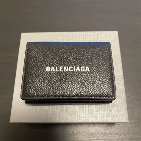 Balenciaga バレンシアガ ブラック 三つ折り財布