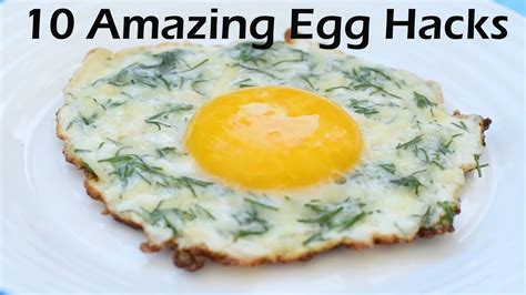 10 Amazing Egg Cooking Hacks Youtube