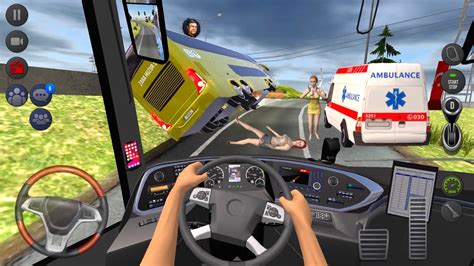 Scary City Accident 🚍🚑 Bus Simulator Ultimate Multiplayer Bus Wheels