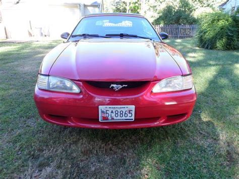 Purchase Used 1996 Ford Mustang Gt Convertible 2 Door 46l In