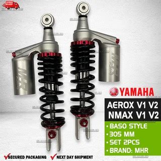 Yamaha Nmax Aerox V V Rear Shock Absorber Pcs Mm Lowered