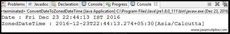 How To Convert Date To Zoneddatetime In Java