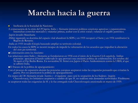 La II Guerra Mundial Y Sus Repercusiones En El Mundo Actual PPT