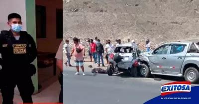 Chimbote Efectivo de la Policía muere en accidente de tránsito