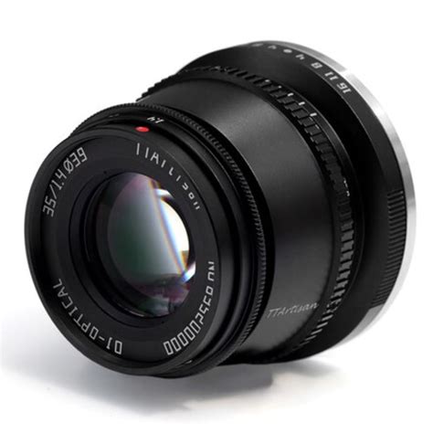 TTArtisan APS C 35mm F1 4 Nikon Z Mount Black