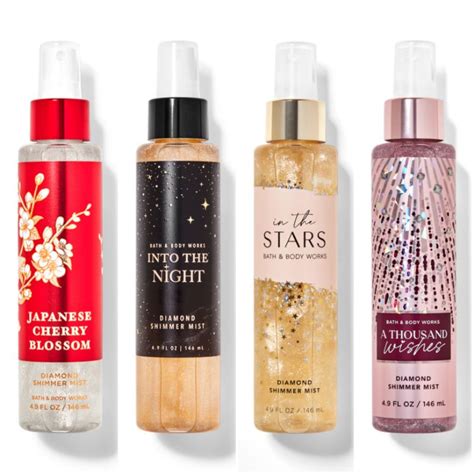 BATH AND BODY WORKS BODY MIST SHIMMER BBW MIST GLITTER Ml Shopee Malaysia