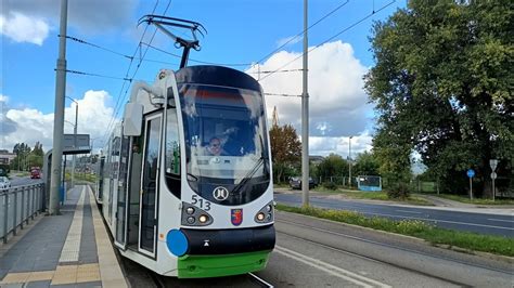 Tramwaje Szczecińskie Linia 7 Modertrans Moderus Alfa 105N S HF10AC