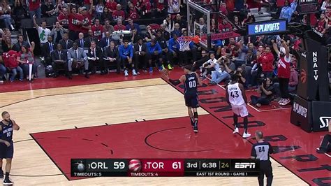 3rd Quarter One Box Video Toronto Raptors Vs Orlando Magic YouTube