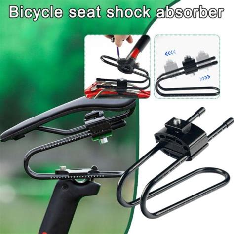 Bicycle Seat Shock Absorber Bike Saddle Alloy Spring Steel Suspension