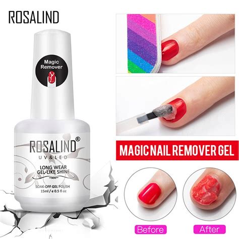 Rosalind Magic Remover Nail Gel Polish Snel Schoon Binnen 2 3 Minuten