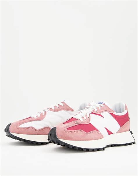 New Balance 327 Sneakers Premium Rosse E Bianche Asos