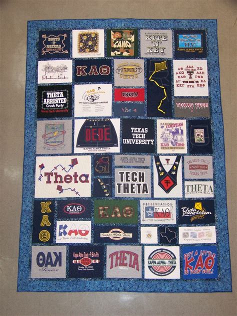 My Tshirt Quilt Theta Texas Tech Texas Tech Theta Tshirt Quilt