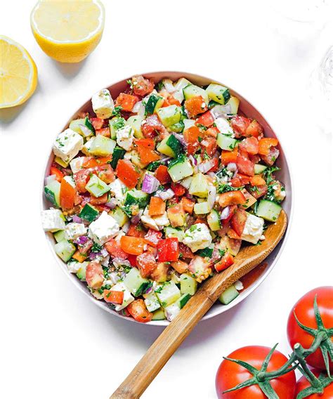 Summer Vegetable Salad Ready In 15 Minutes Live Eat Learn