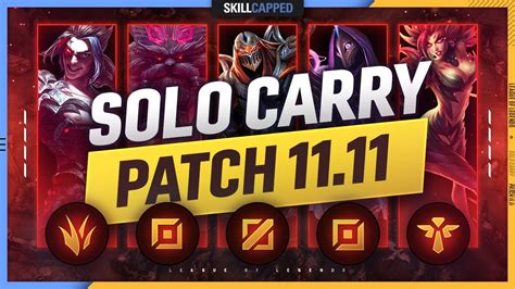 Best Solo Carry Champions For Every Role In Patch League Of