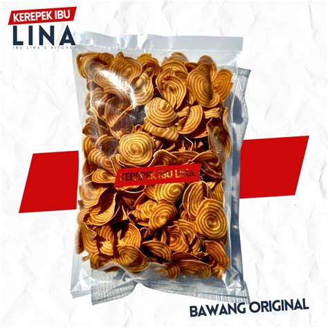 Kerepek Bawang Perisa Original Merah 500gram Harga Borong Shopee