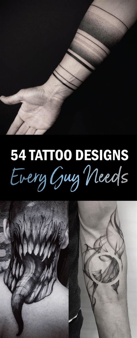 54 Tattoos Every Guy Needs - TattooBlend