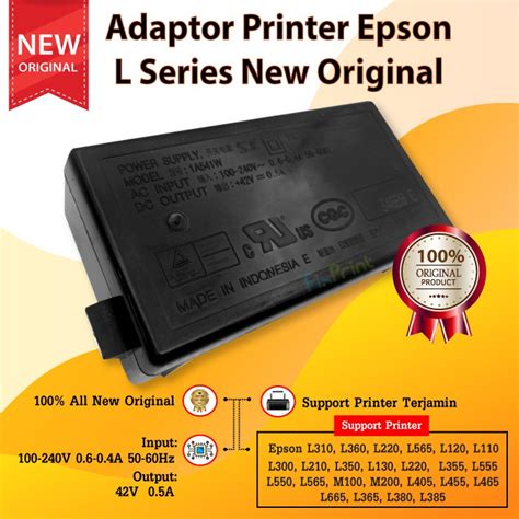 Jual Adaptor Power Supply Printer Epson L120 L110 L210 L220 L300 L350