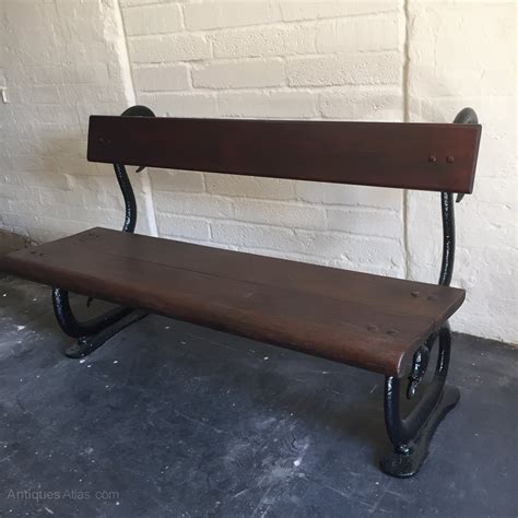 Antiques Atlas Victorian Garden Wrought Iron Bench