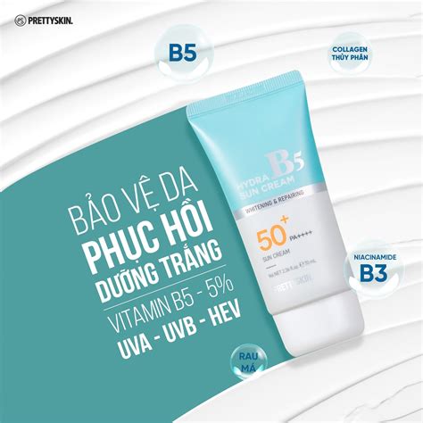 Kem Ch Ng N Ng Ph C H I D Ng Tr Ng Prettyskin Hydra B Sun Cream Spf