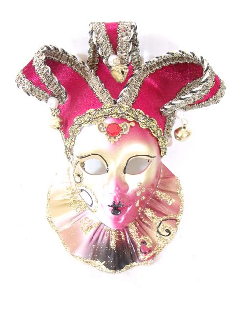 Miniature Clown Mask | Venetian masquerade masks, Masks masquerade ...