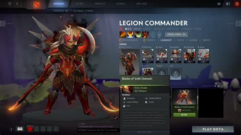 Legion Commander Dota 2 Arcana