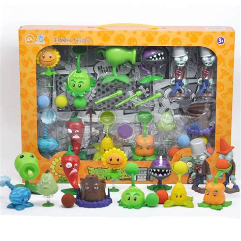 Novo Jogo Popular PVZ Plants Vs Zombies PEashooter PVC Ação Figura