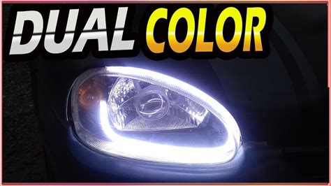 Como Instalar Tiras Led Flexible En Los Faros Principales Del Auto Bto Cars Youtube