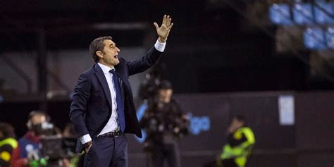 Champions League Ernesto Valverde Accepts Barcelona Under Pressure After Slavia Prague