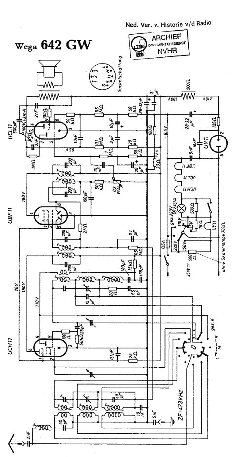 Wega 642gw Ac Dc Receiver Sch Service Manual Download Schematics