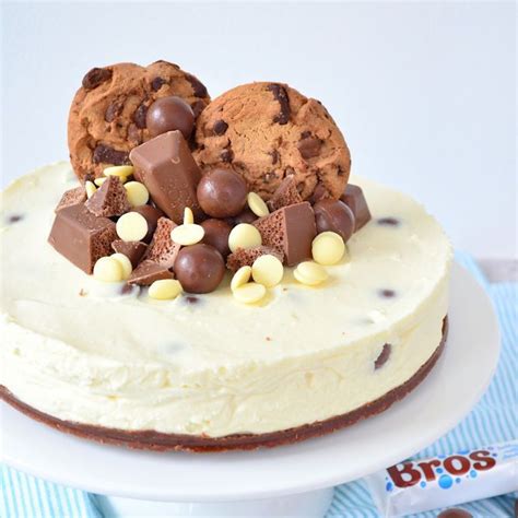 No Bake Witte Chocolade Cheesecake Met Bros Bak Mee Laura S Bakery