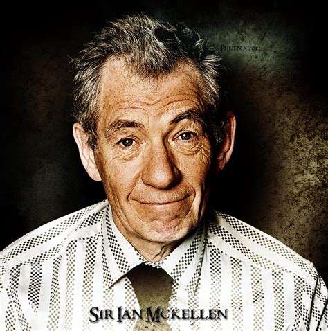 Sir Ian Mckellen Portrait By Youngphoenix3191 On Deviantart