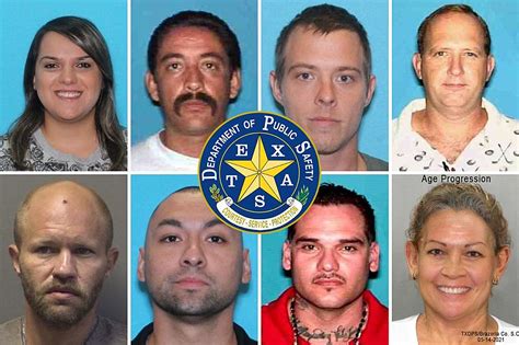 6 Texas Dps Most Wanted Sex Offenders On The Loose