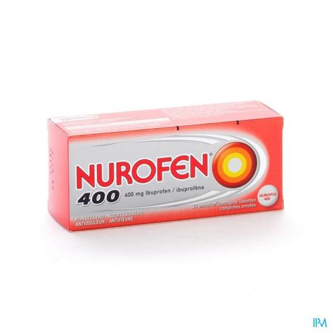 NUROFEN OMHULDE TABL 30X400MG Apotheek Thiels