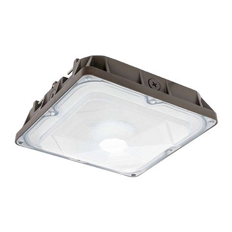 Cdlx Led Power Adjustable Low Profile Canopy Light 15253545watt