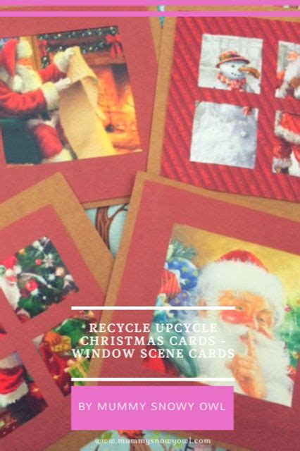 Diy Upcycled Christmas Card Crafts