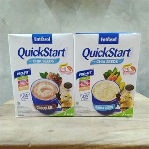 Jual Entrasol Quick Start With Chia Seeds G Sachet G Shopee