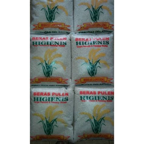 Jual Beras Pulen Higienis Kemasan 3 Kg Dan 5kg Shopee Indonesia