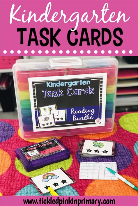 Kindergarten Task Cards Task Cards Kindergarten Task Cards