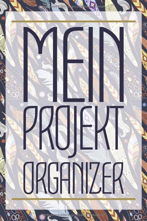 Mein Projektorganizer Organizer F R Projekte Pl Ne Und Meetings