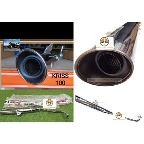 APIDO STD OPEN RACING EXHAUST EX5 DREAM EX5 WAVE100 WAVE100R RS150