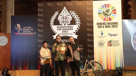 Berkat Program CSR Pertagas Raih 2 Penghargaan Di Nusantara CSR Award